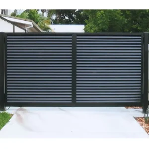 Decorative Aluminum Garden Driveway Swing Gate