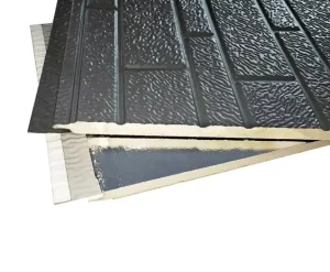 Decorative Facade Styrofoam Polyurethane Sandwich Panel Metal Carved Exterior Sandwich Panel Metal Siding for House