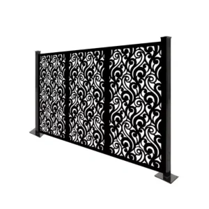 Decorative Fencing Panels Outdoor Aluminum Fence Screen Wall Garden Modern Fence Wall Designs