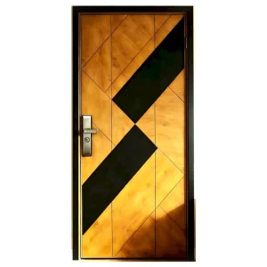 Decorative Steel Security Guard Aluminum Alloy Doors Standard Size Aluminium Alloy Metal Entrance Door