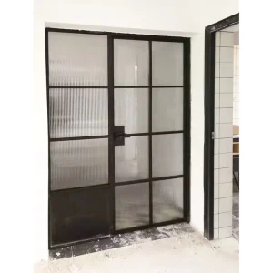 Decorative Various Metal Window Frame Unbreakable Glass Door and Window