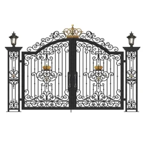 Decorative Wrought Iron Gates