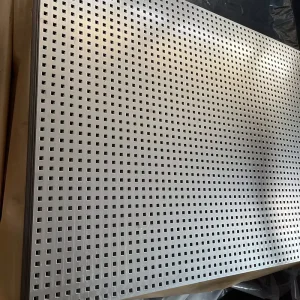 Decorative perforated mesh panels Custom metal perforated panels for curtain walls and ceilings Hollow metal punched panels