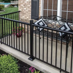 Design Aluminium Stainless Steel Railing Balcony Steel Pipe Metal Aluminium Stair Railing
