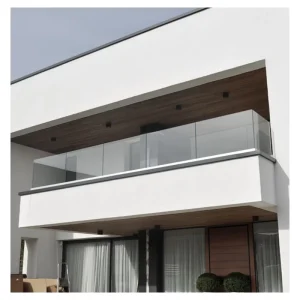 Designer Customizable Metal Sturdy Sleek Railing Contemporary Waterproof Premium Luxury Safety Guardrail