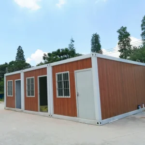 Detachable Industrial Prefab Container House for Apartment and School Use Steel Building Customizable Layout