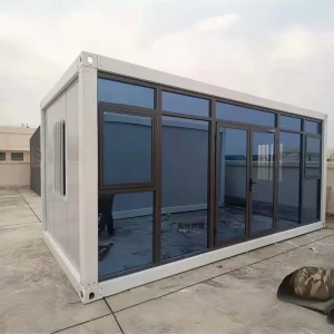 Detachable Portable 20ft 40ft Home Bedroom Structure Modular Prefabricated Flat Pack Breathable Modern Design Container Houses