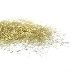 Diameter 0.25mm Length 13mm Straight Brass Coated High Carbon Steel Fiber Reinforced for Concrete Metal Building Materials