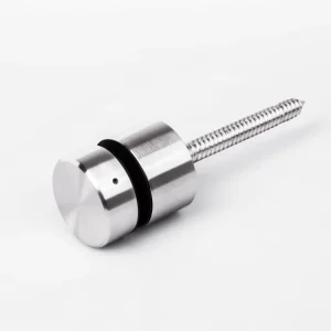 Diameter 38mm*20mm/30mm40mm/50mm Architectural Stainless Steel Glass Standoff for Frameless Glass Railings Partitions and Signs