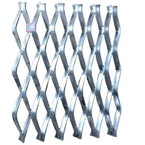 Diamond-Hole Expanded Metal Mesh Uniform Bidirectional Stress Distribution Seismic Structural Reinforcement
