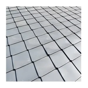 Diamond Shaped Aluminum Alloy Roof Tiles for European style Villa Roofs Anti Corrosion & Durable Metal Panels