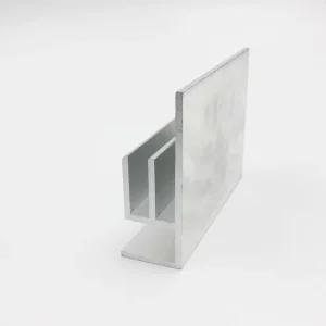 Direct Aluminum Factory 6063/6061 T6/T5 Custom Mill Finish Aluminum Extrusion Profiles with Bending Cutting Welding Services