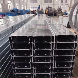 Direct Manufacturer Anti Rust Construction Building Frame Roofing Accessories Material Galvanized C Purlin