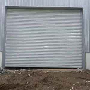 Door Panel Scroll Slide Made of Galvanized Material for Wind Resistant Rolling Shutter Doors Used in Factory Workshops