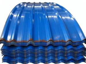 Double Coated AZ61 AZ90 Coated Full Hard DX51D Grade ASTM Standard Color Painted Metal Corrugated Prepainted Galvalume Steel