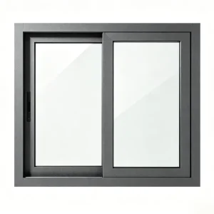 Double Glazed Waterproof Moisture Proof Anti Condensation Bathroom Aluminum Glass Sliding Window