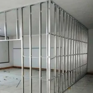 Drywall Metal Stud and Track Light Steel Keel Galvanized Steel Holder for Partition Wall System