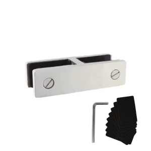 Duplex 2205 Stainless Steel 180 Degree Inline Satin Modern Commercial DIY Rust Resistant Balustrade Railing