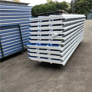 Durability Insulation EPS Sandwich Construction Effective 950mm Wall 960mm Roof Eco Friendly Steel Water Resistant Outdoor