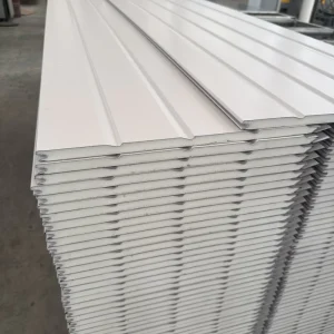 Durable 16mm PU Foam Villa Exterior Siding Metal Carved Insulated Cold Room Hotel