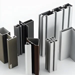 Durable 6000 Series Aluminum Alloy Extrusion Profile Bending Cutting Welding Services Windows Doors Temper T3~T8 1% AAG