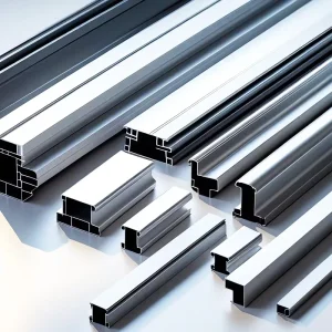 Durable Aluminium Extruded Profile for Door and Window Systems OEM Custom Aluminum Profiles