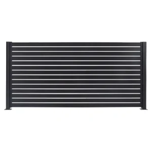 Durable Aluminum Fence for Garden & Factory Use Anti Rust Metal Fencing with Custom Sizes