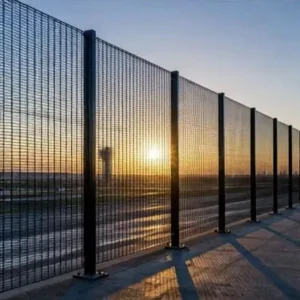 Durable Anti Climb 358 Mesh Fence Powder Coated Anti Cut Wire Security Fencing for Factory Warehouse School Yard