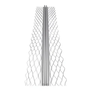 Durable Anti-Corrosion Control Joint Bead 3/8” Plaster Depth Galvanized Steel Building Materials