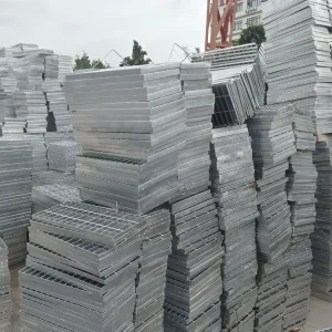 Durable Anti Slip Anti Corrosion Stainless Steel Grating for Outdoor Road Construction Walkway Platform Drainage