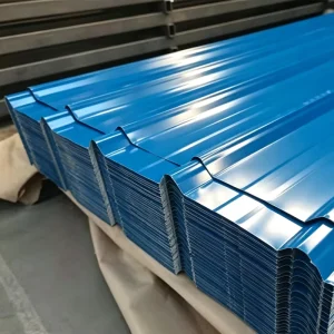 Durable Color Coated Galvanized Corrugated Steel Roofing Sheets for Workshop Warehouse Office Building