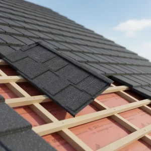 Durable Color Stone Metal Roof Tile Lightweight Easy Installation Roof Sheet For Residential And Commercial Roofing Projects