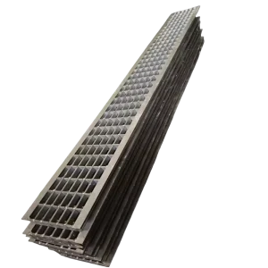 Durable Construction Press Locked Steel Grating Galvanized Carbon Steel Trench Drain Building Material Metal Building Materials