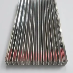 Durable Fireproof Galvanized Corrugated Steel Sheet 0.13-0.9mm Thick 4×8 Ft 3-12M Length Metal Roof Tile For Commercial Use