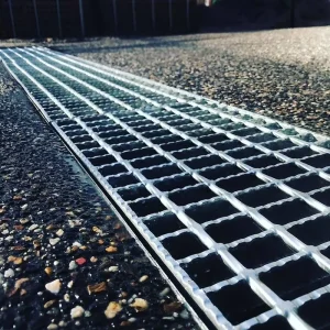 Durable Hot Dip Galvanized Stainless Steel Grating Carbon Steel Plate Construction Industrial Use Metal Building Materials