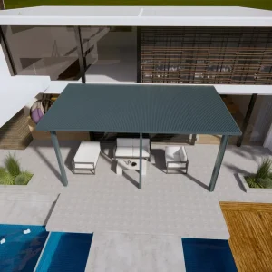 Durable Modern Aluminum Sandwich Roofing Building Facade Cold Room Workshop Warehouse Prefab House Outdoor Waterproof Metal