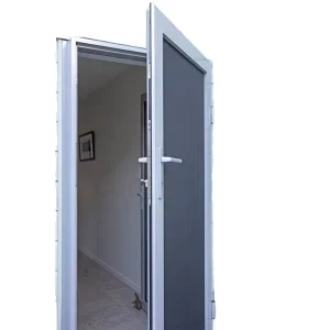 Durable Modern Design Stainless Steel Aluminum Alloy Fire Prevention Swing Door for Hospital & Workshop Interior Use