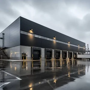 Durable Modern Steel Structure Warehouse Building with Accurate Precise Frames Design for Mall and Supermarket Applications
