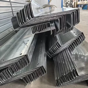 Durable Modern Z-Shaped Steel Purlin Cold Formed Z Channel Profile Construction Workshop Warehouse Office Building