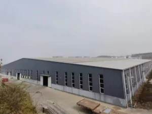 Durable Steel Frame Workshop Factory Building Anti Corrosion Prefabricated Metal Structure