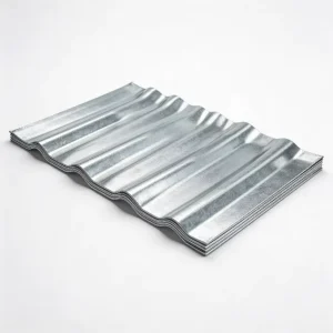 Durable Wave Design Corrugated Galvanized Steel Roofing Sheet GI Steel for House Metal Roofing