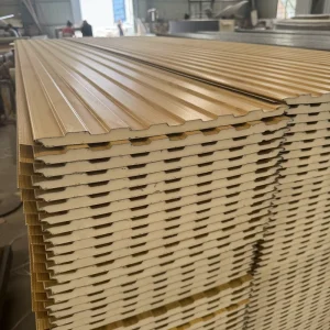 Durable Weatherproof Fireproof Anti Corrosion Integrated Building Material Decorative Wood Grain Pattern Cold Room Bathroom