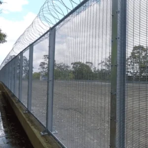 Durable Welded Wire Mesh Fence High Security Clear View 358 Anti Theft Anti Cut Anti Climb Fence