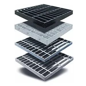 Durable and Anti Corrosion Galvanized MS Drain Steel Grating Color Steel Building Materials for Car Park Drainage Construction