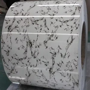 Dx51d DC01 Stone Pattern Prepainted Steel Coils Cold Rolled PPGL PPGI GI GL Color Coated Metal Roofing Steel Sheet Strip Coil
