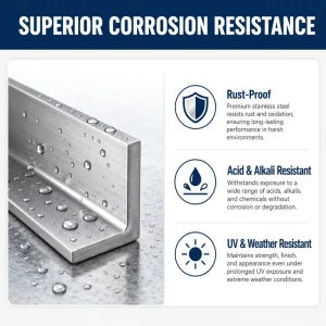 EN Standard Hot Rolled 304 Stainless Steel Angles Bar Steel for Construction