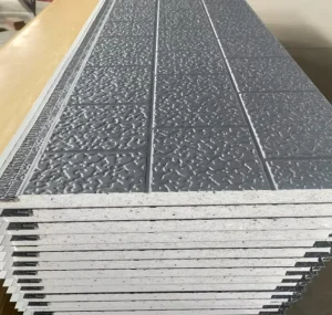 Modern Metal Exterior Wall Brick-Look Steel EPS Panels for Outdoor Warehouses, Exterior Walls, Roofs, Cold Storage Facilities, Workshops, Kitchens, and Restaurants