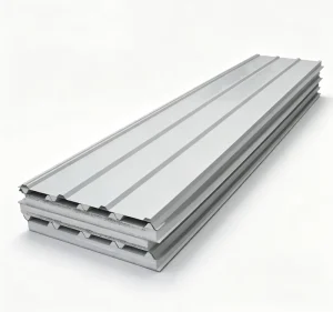 Eco-Friendly EPS Metal Sandwich Panel, 5-Year Warranty, Fireproof and Waterproof, for Hotel Cold Storage Roofs