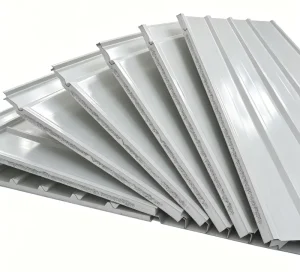 Eco-Friendly Metal-Clad EPS Sandwich Panel, Fire-Resistant and Waterproof for Hotel Prefabricated Exterior Walls and Roofs, 5-Year Warranty