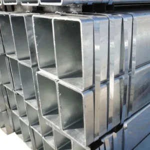 ERW Galvanized Carbon Square Steel Tube 3.5mm Wall Custom Sizes for Staircase Stringer Handrail Support Structural Frame